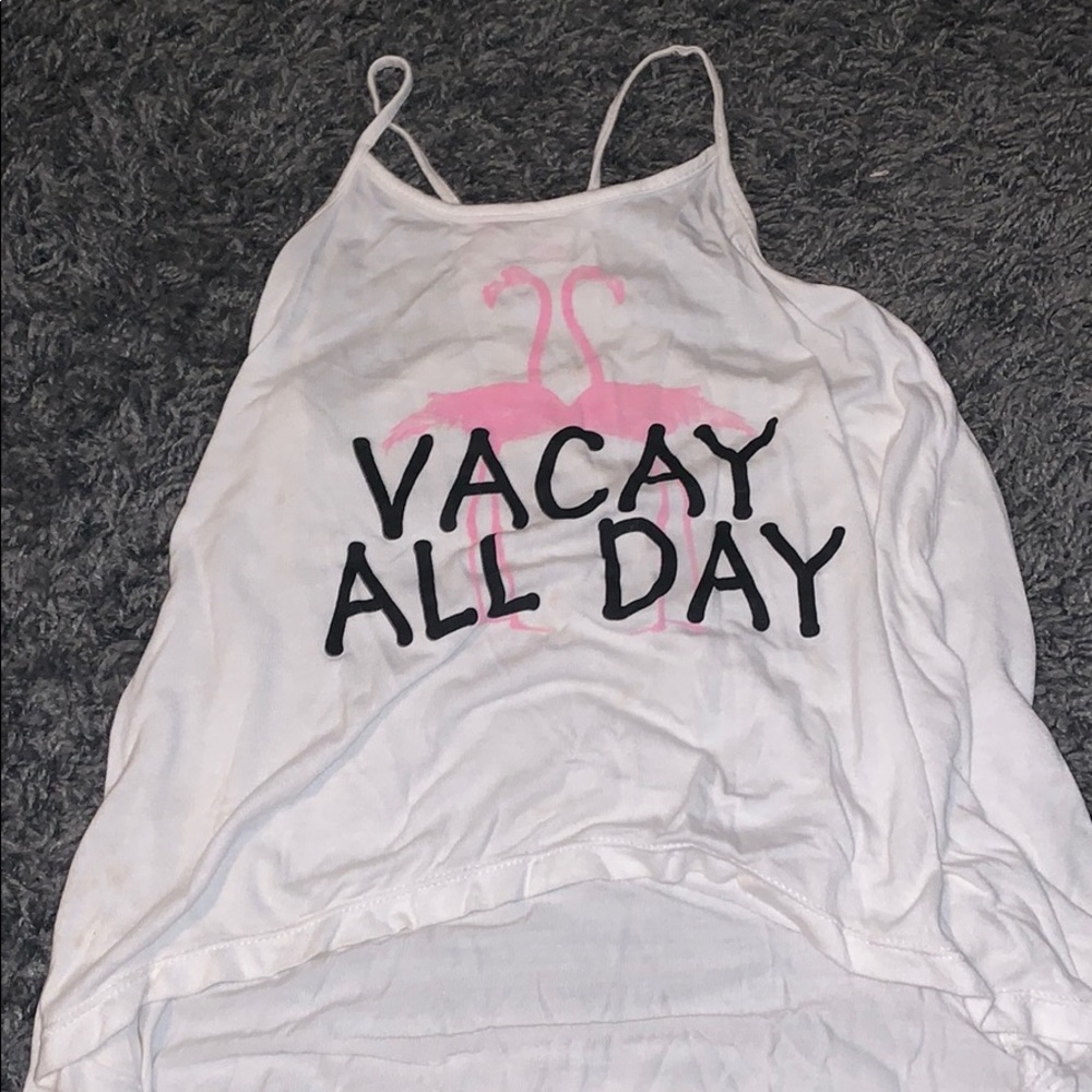 Children’s razor back tank